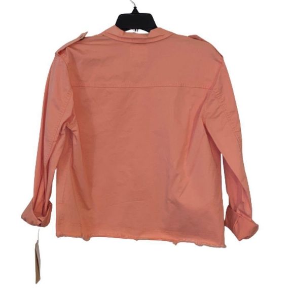 🆕Copper Key Salmon Fringed Jacket size XS - Picture 3 of 4